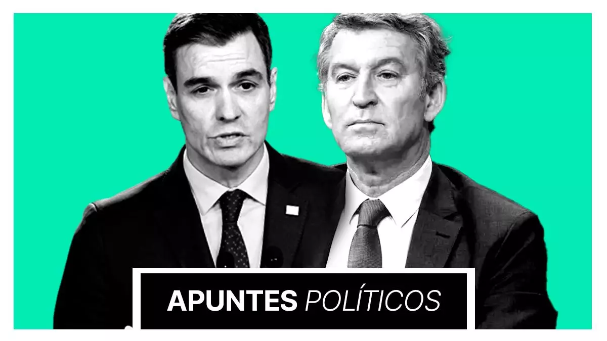 Sánchez y Feijóo no salen de las trincheras
