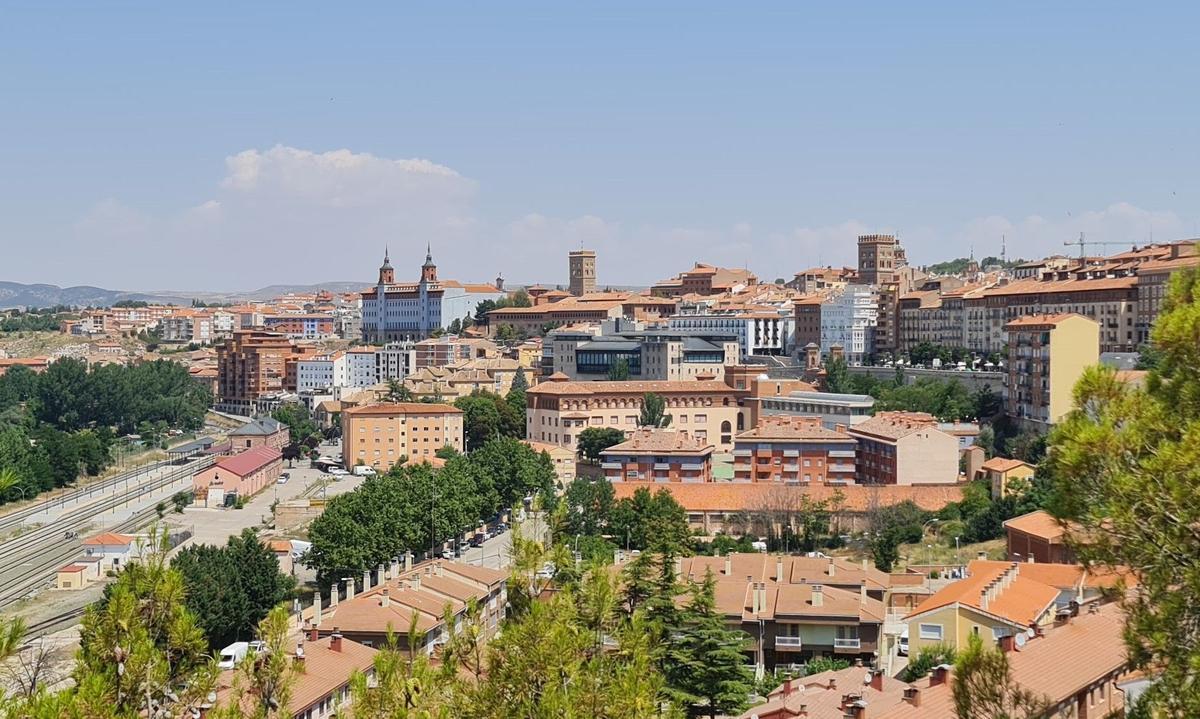 Vista de la ciudad de Teruel
