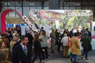 Córdoba abre las puertas de su 'patio' en una edición de Fitur que recupera la plena normalidad