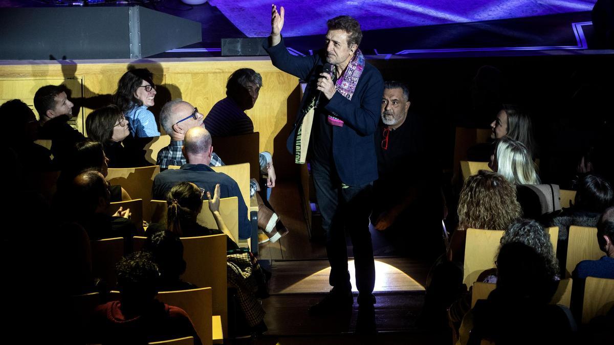 Concierto de Manolo García en el Auditorio de Zaragoza.