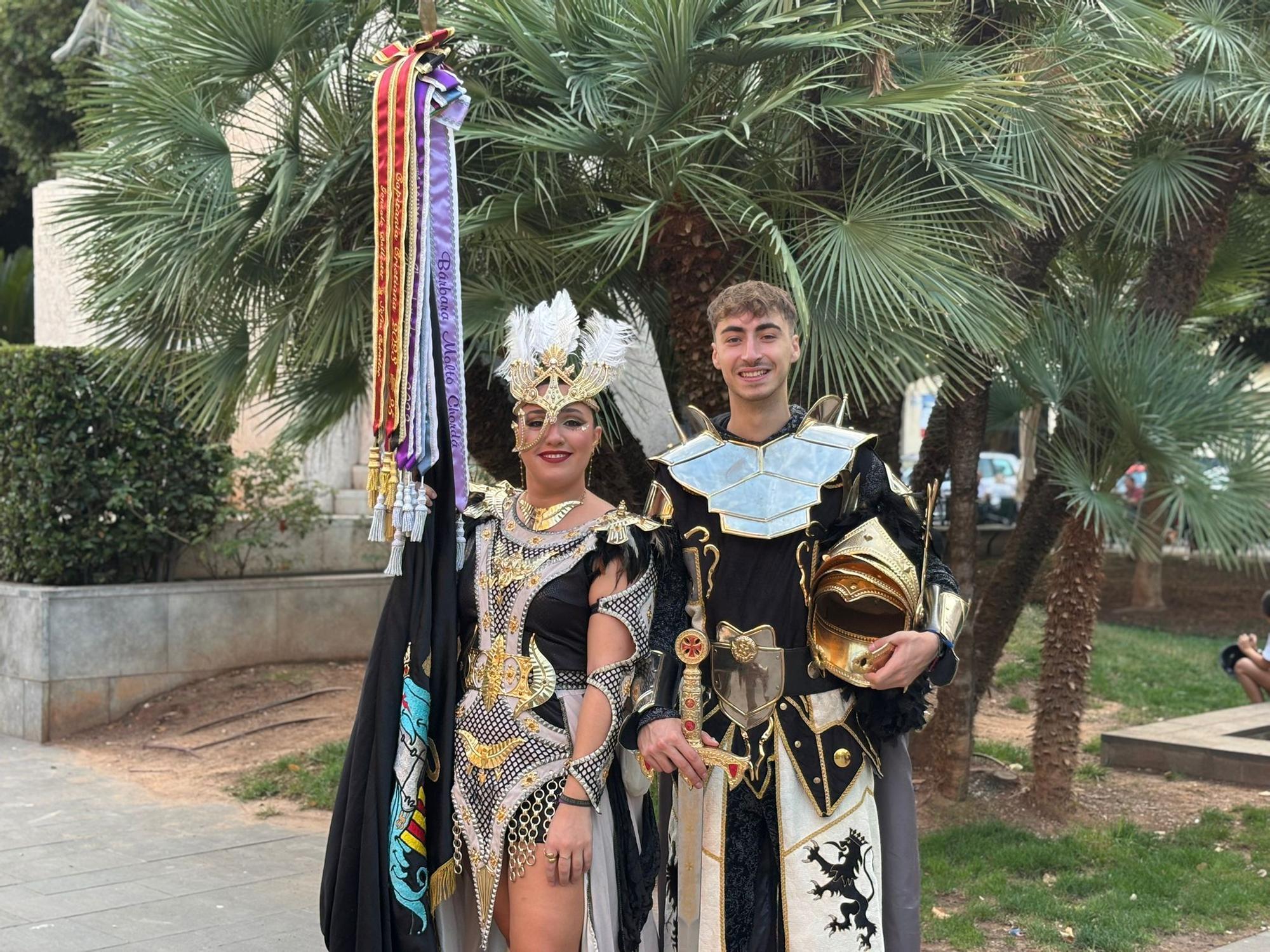 Así fue el 'Despullament' de los Moros y Cristianos de Sagunt