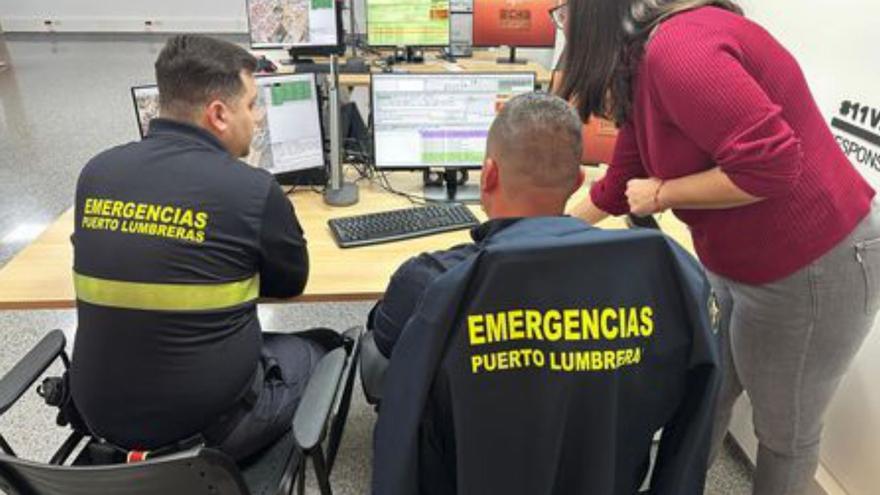 Formación para voluntarios de Protección  Civil de Puerto Lumbreras