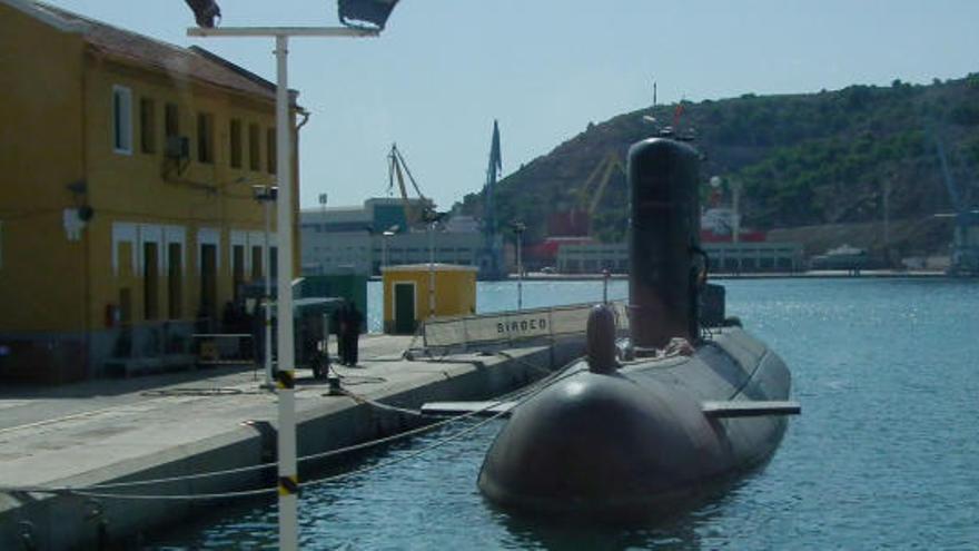 Imagen del submarino &#039;Siroco&#039;