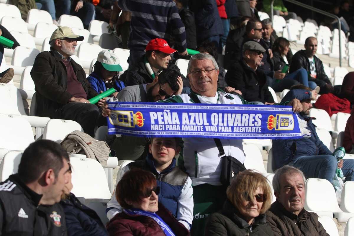 Así vivió la afición el empate del Córdoba ante el Oviedo