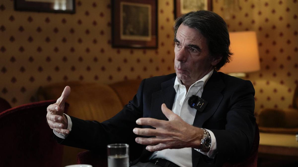 Entrevista con José María Aznar.