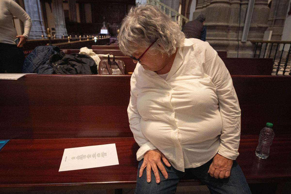 Grabación en la Catedral de La Laguna del himno para la visita del Papa a España