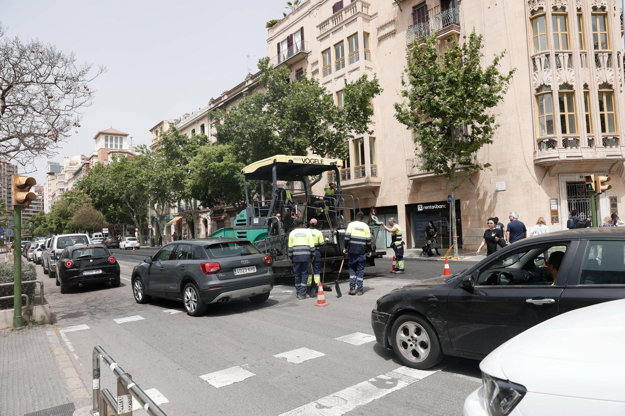 Manifestación del Día del Trabajador en Palma