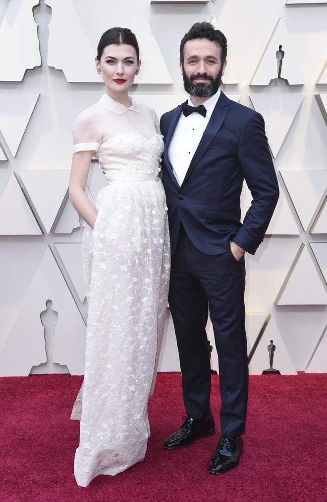 Marta Nieto y Rodrigo Sorogoyen en los Premios Oscar 2019