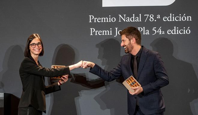 Inés Martín y Toni Cruanyes Premio Nadal y Josep Pla, respectivamente, 2022
