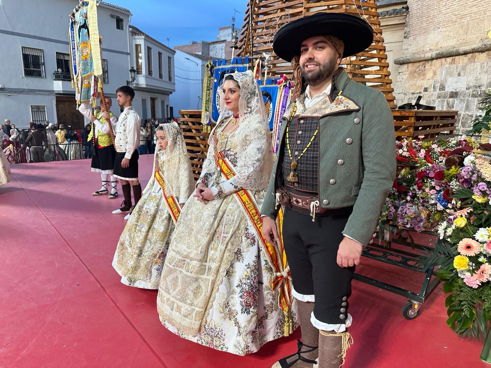 Traslado de la Virgen de los Desamparados en Torrent.