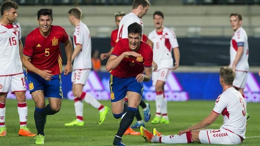 La sub 21 remonta a lo grande contra Dinamarca (3-1)