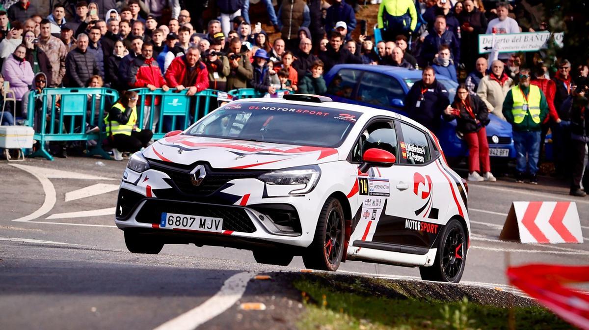 Un participante en la pasada edición del Rallycrono Ciudad de Córdoba.