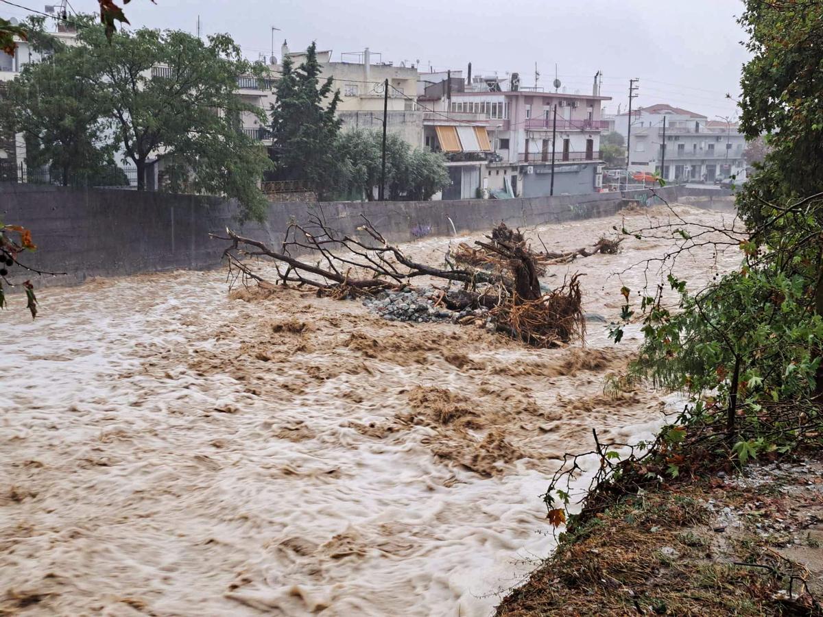 Una tormenta azota Grecia