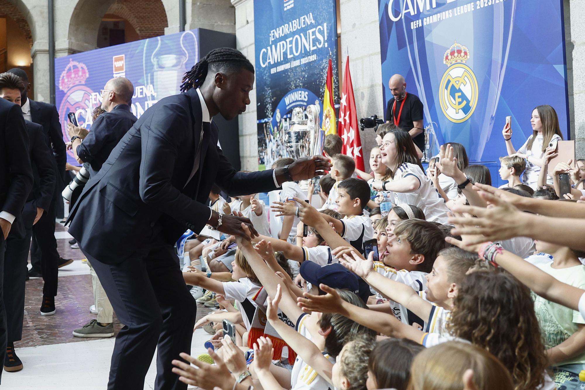 El Real Madrid celebra su 15º título de la Liga de Campeones