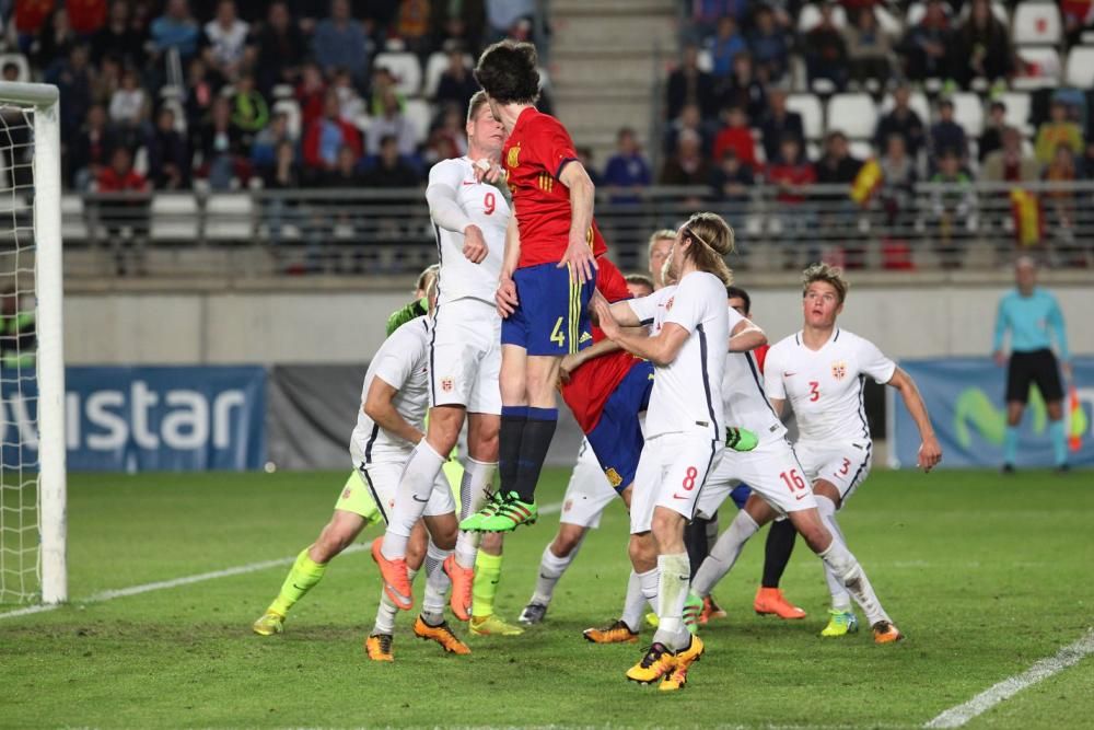 España 1 - 0 Noruega en Nueva Condomina