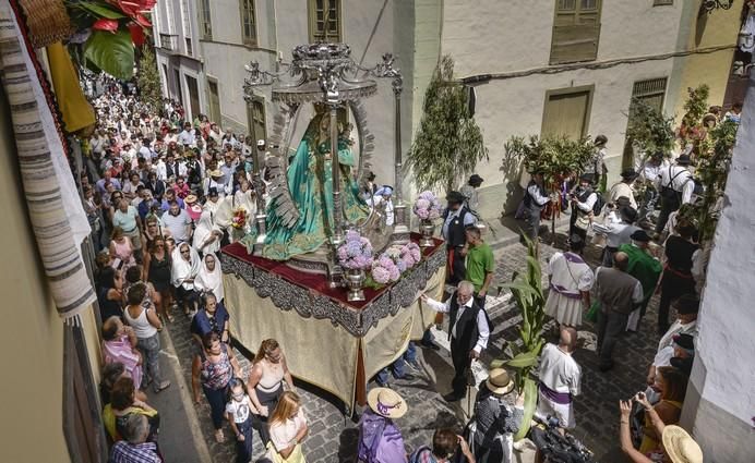 17/09/2017 STA. MARÍA DE GUÍA . Procesión de la Virgen y Romería de las Fiestas Las Marías en  Sta. Mª de Guía. FOTO: J.PÉREZ CURBELO