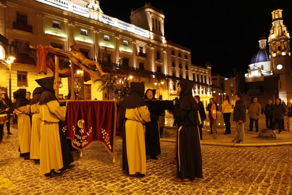 Procesión del Santo Entierro ayer