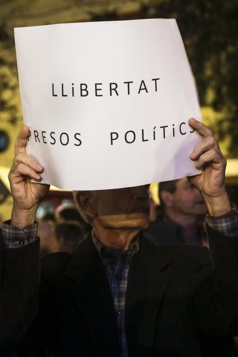 1.500 Mallorquiner demonstrieren für die Freilassung der politischen Gefangenen
