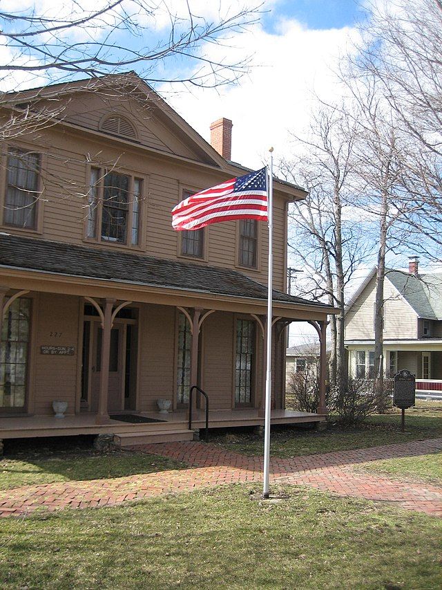 La casa del fundador se puede visitar