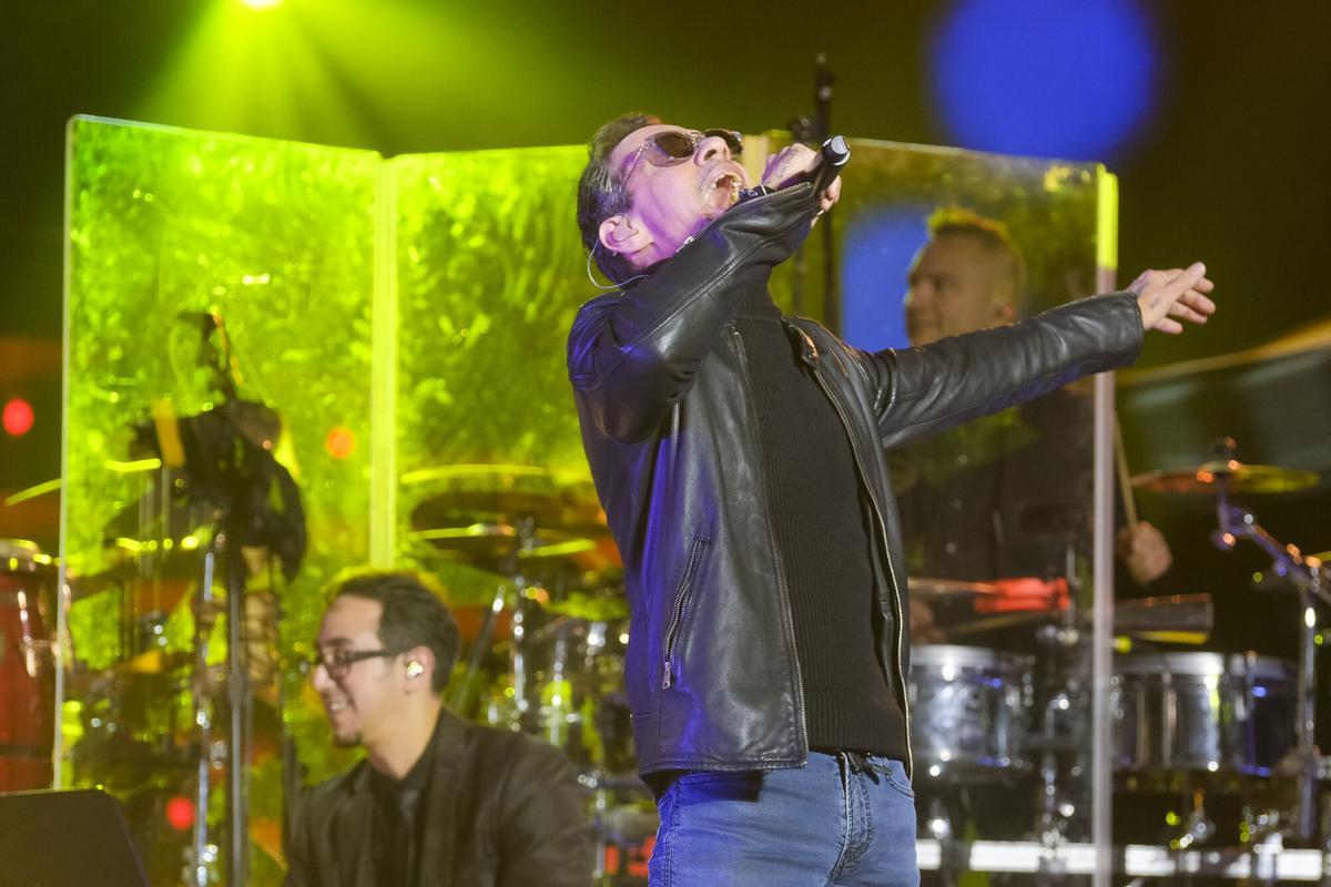 27-02-2026 LAS PALMAS DE GRAN CANARIA. Carnaval. Concierto Marc Anthony  | 27/02/2026 | Fotógrafo: Andrés Cruz