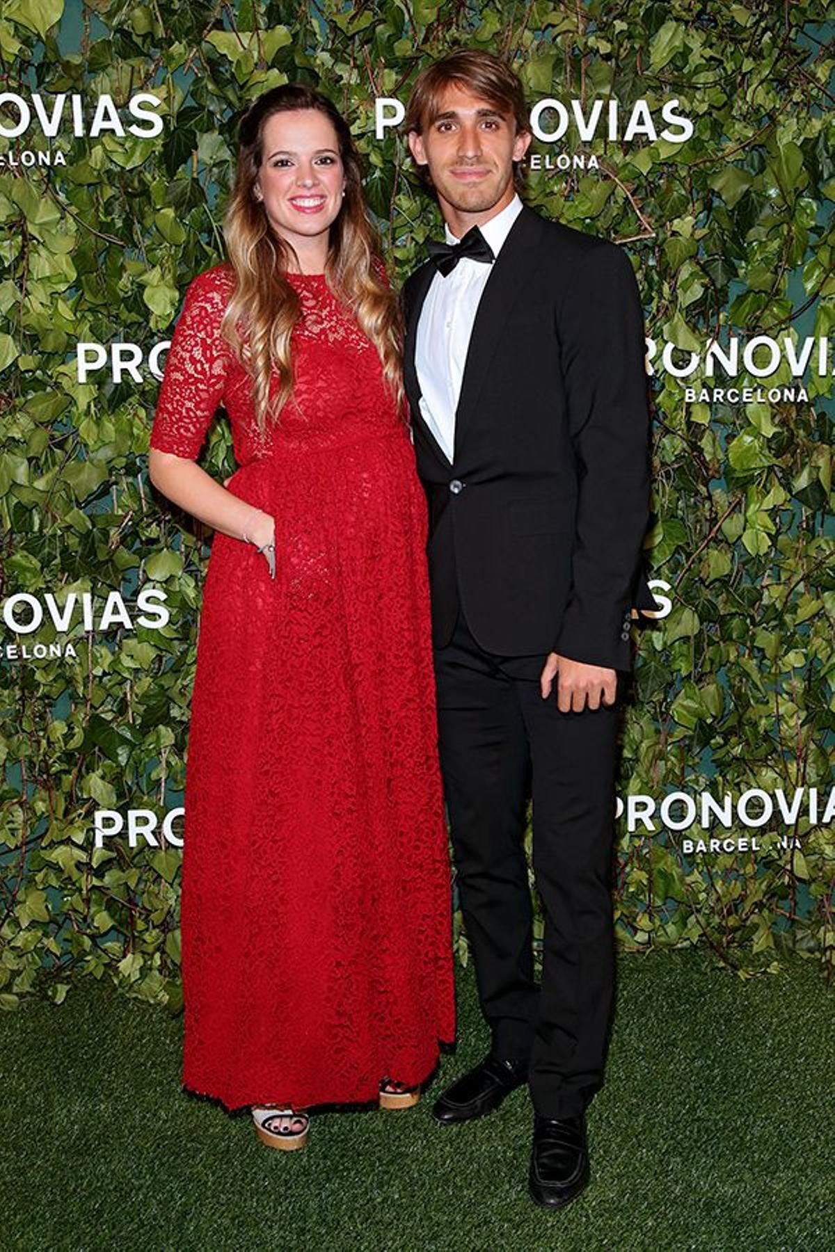 Marc Muniesa y Sara Campeny, en Pronovias 2019