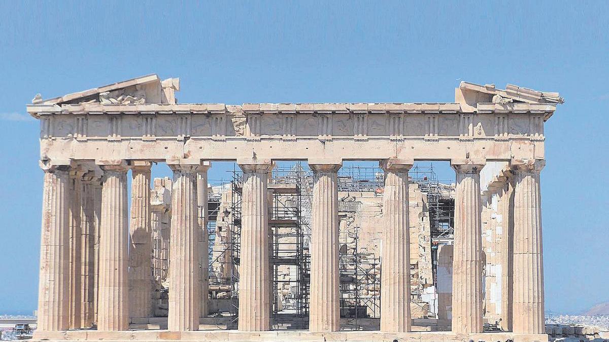 El Partenón de Atenas.