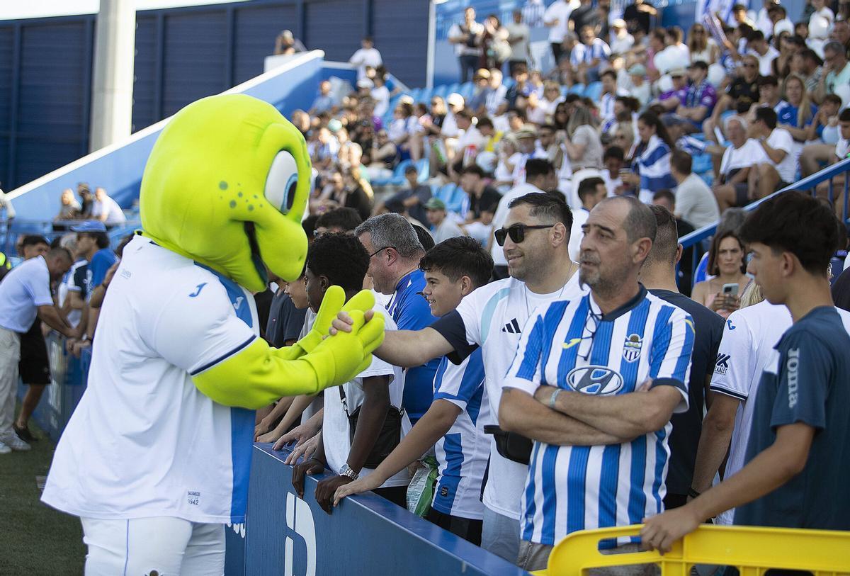 El Atlético Baleares - Real Jaén en imágenes