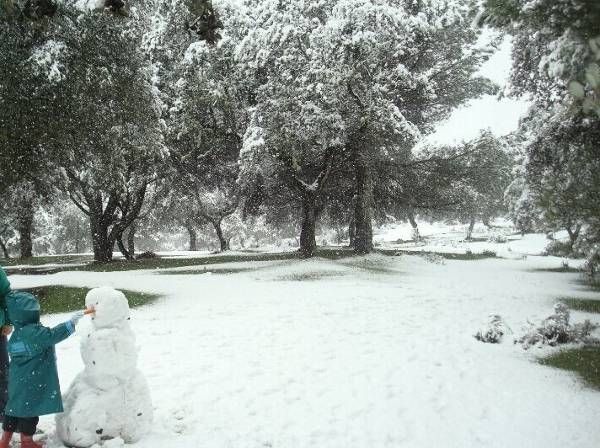 Las fotos de los cordobeses en la nieve