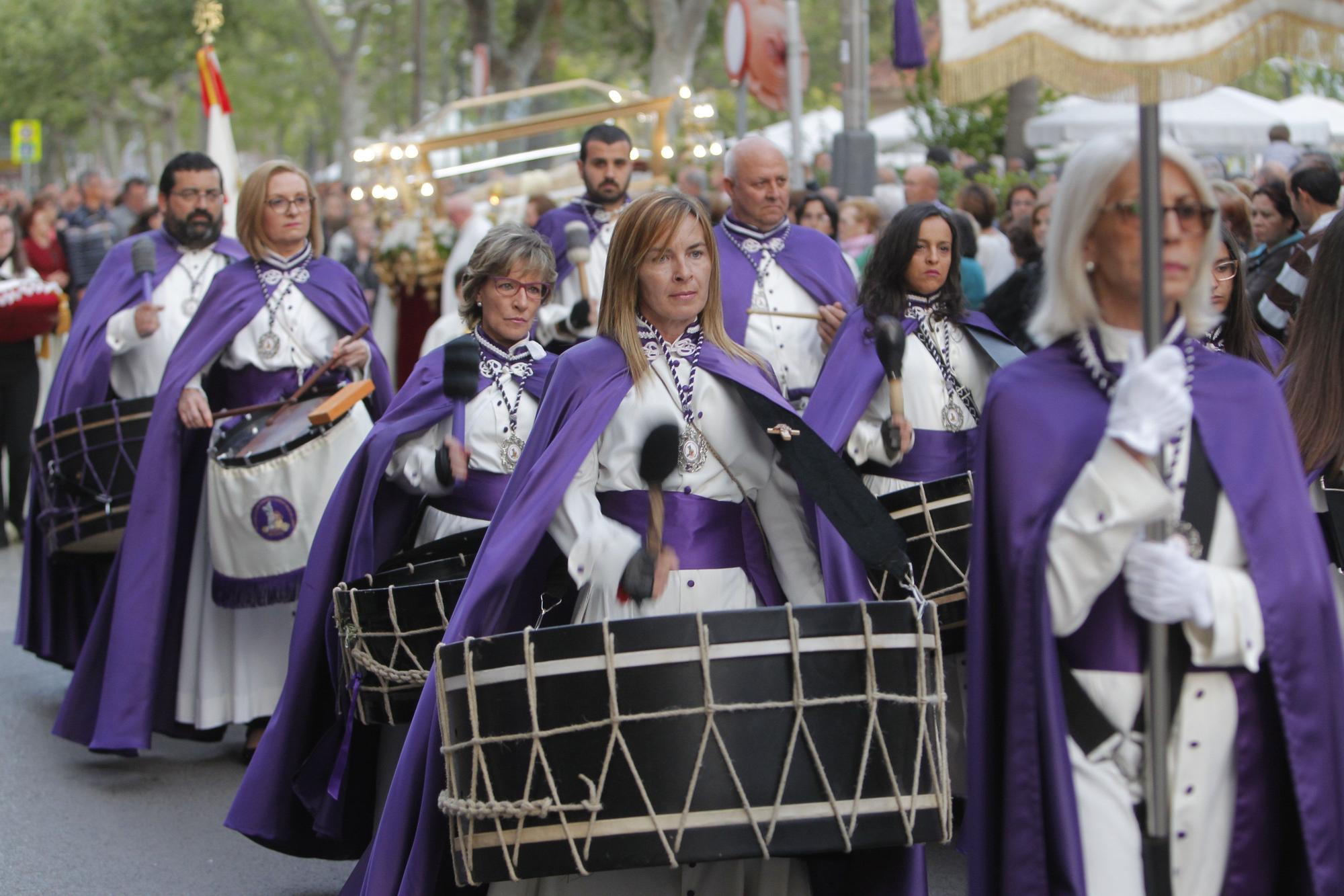 Las imágenes de las últimas procesiones de Viernes Santo en el Port de Sagunt.