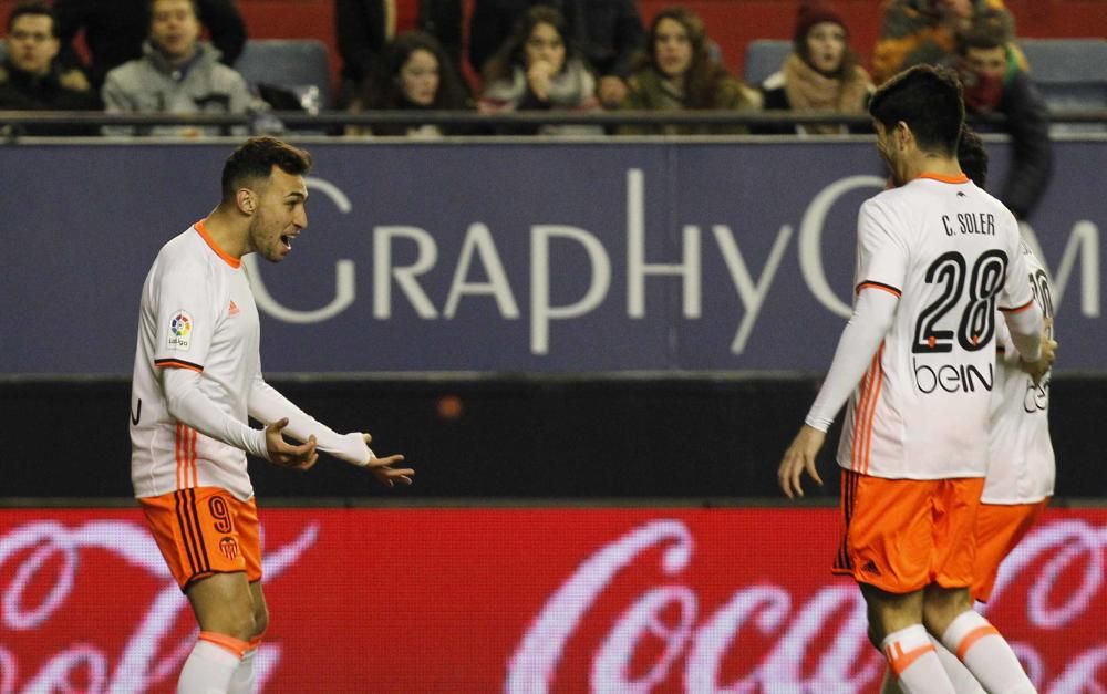 Las imágenes del Osasuna - Valencia