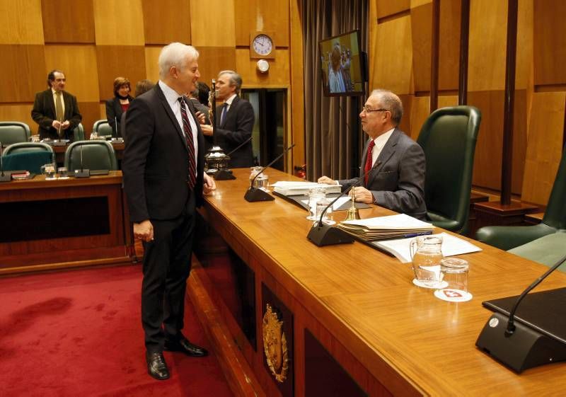 Fotogalería: Pleno en el Ayuntamiento de Zaragoza