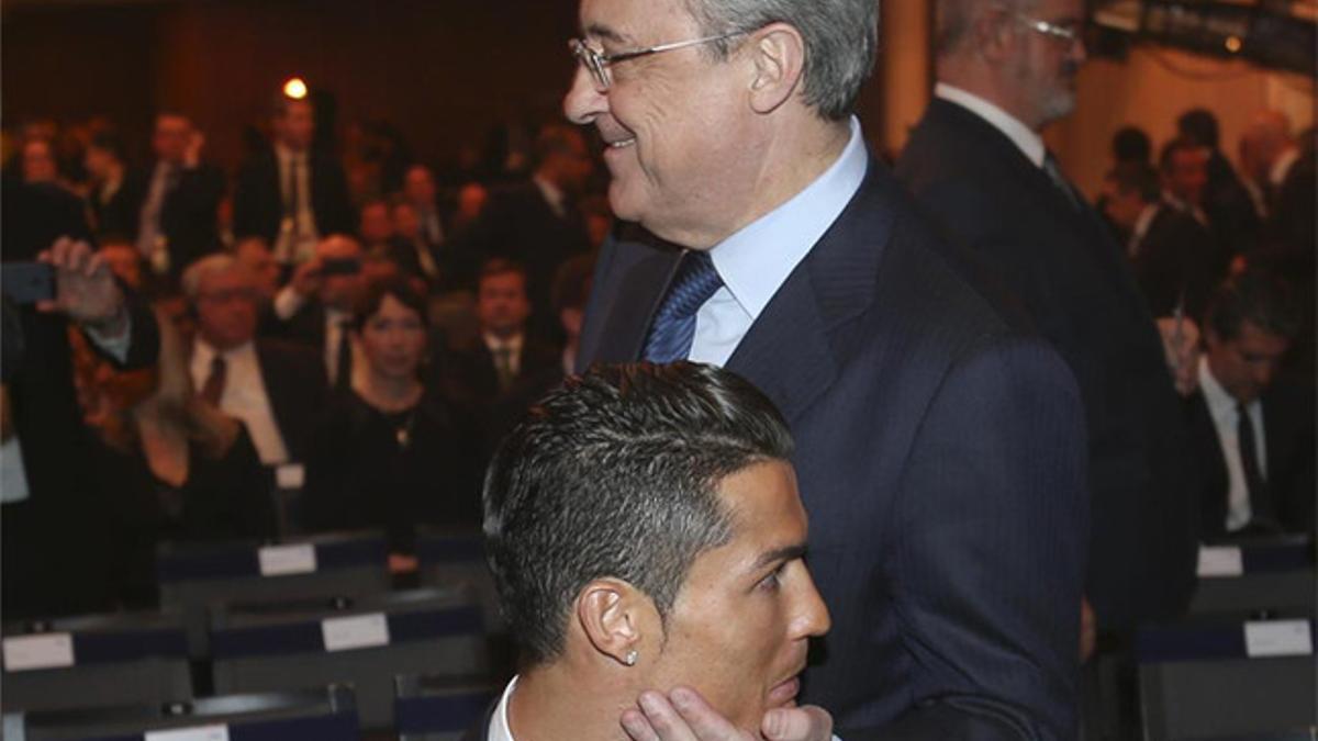 Florentino le mandó un aviso a Cristiano