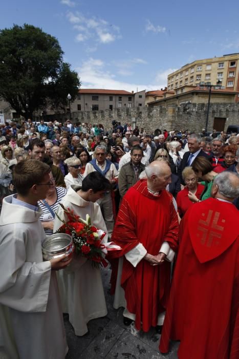 Celebración de la festividad de San Pedro en Gijón