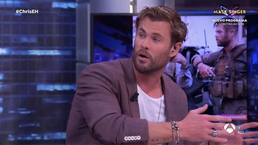 Chris Hemsworth visita &#039;El Hormiguero&#039; y desmiente las informaciones sobre su salud y el alzhéimer: &quot;No es cierto&quot;