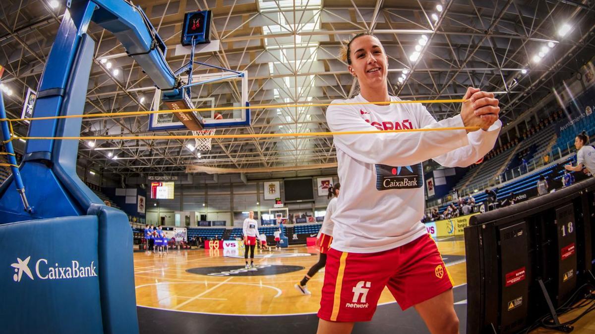 La jugadora del Valencia Basket, Queralt Casas, de nuevo en la lista de la selección. | FEB