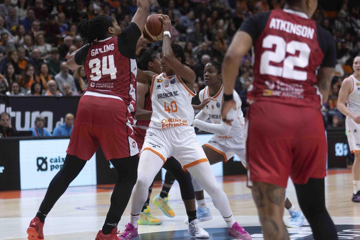 Partido Valencia Basket- Casademont Zaragoza