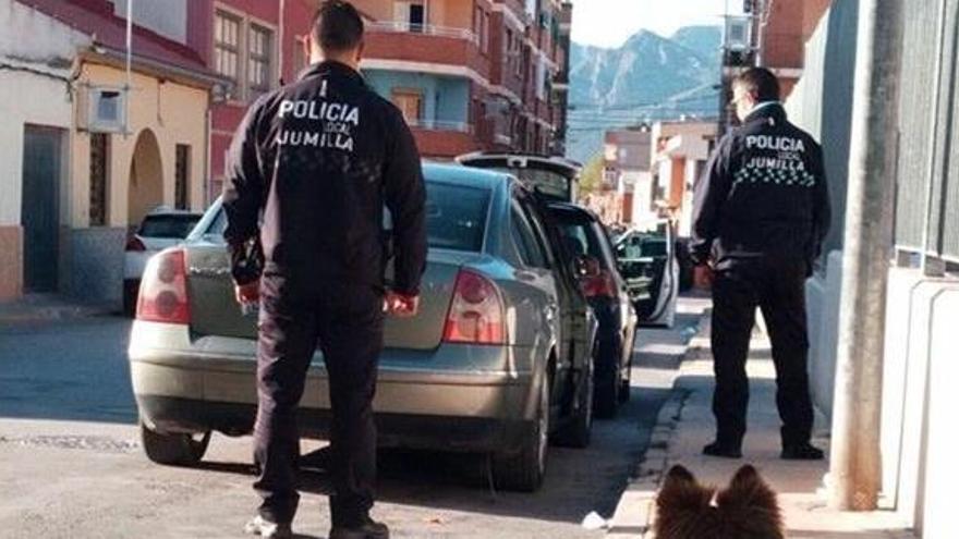 Foto enviada por el Ayuntamiento de Jumilla con el comunicado sobre robos.