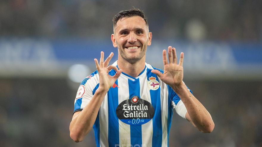 Lucas Pérez ante la oportunidad de superar a Leo Messi