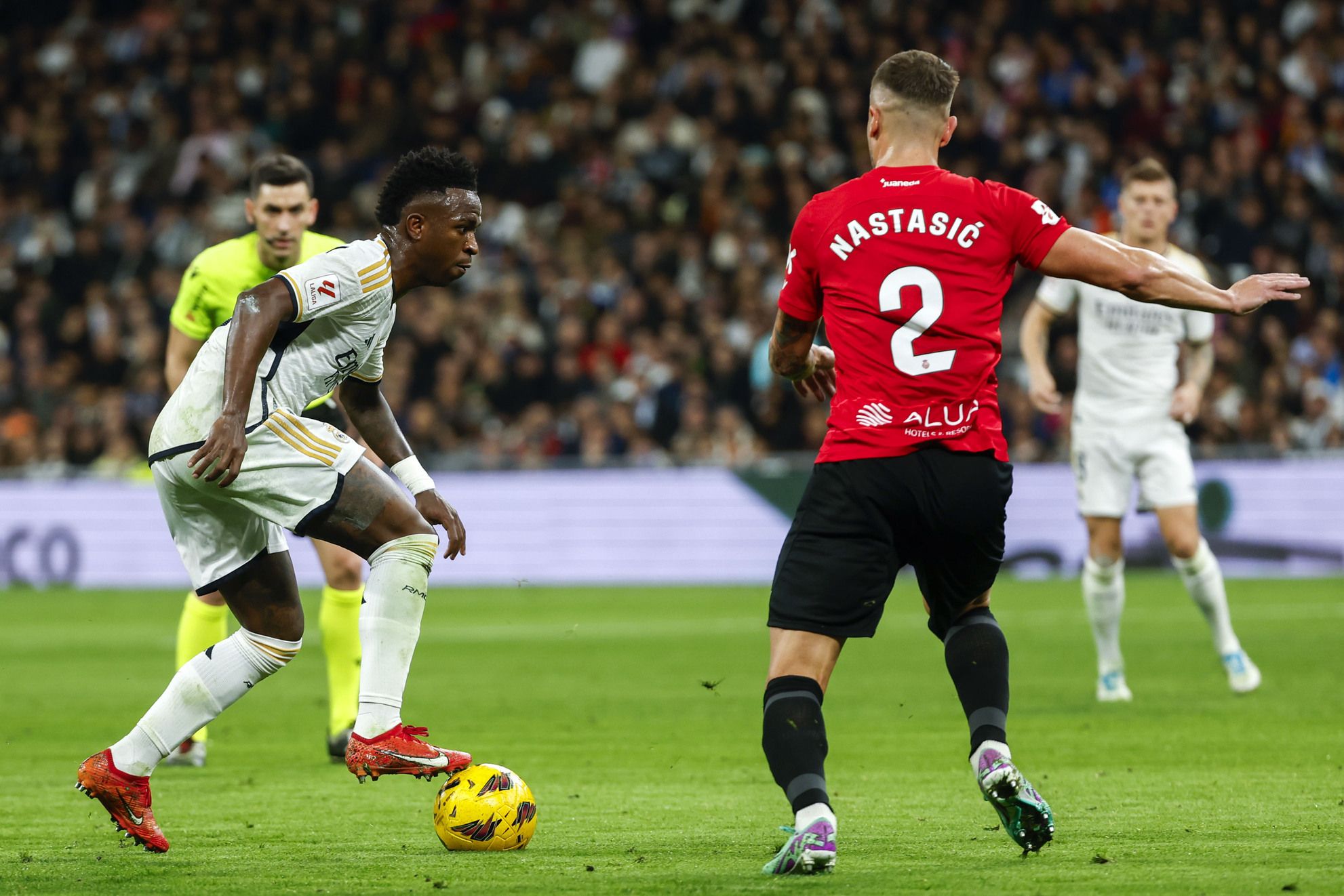 Real Madrid-Real Mallorca, en imágenes