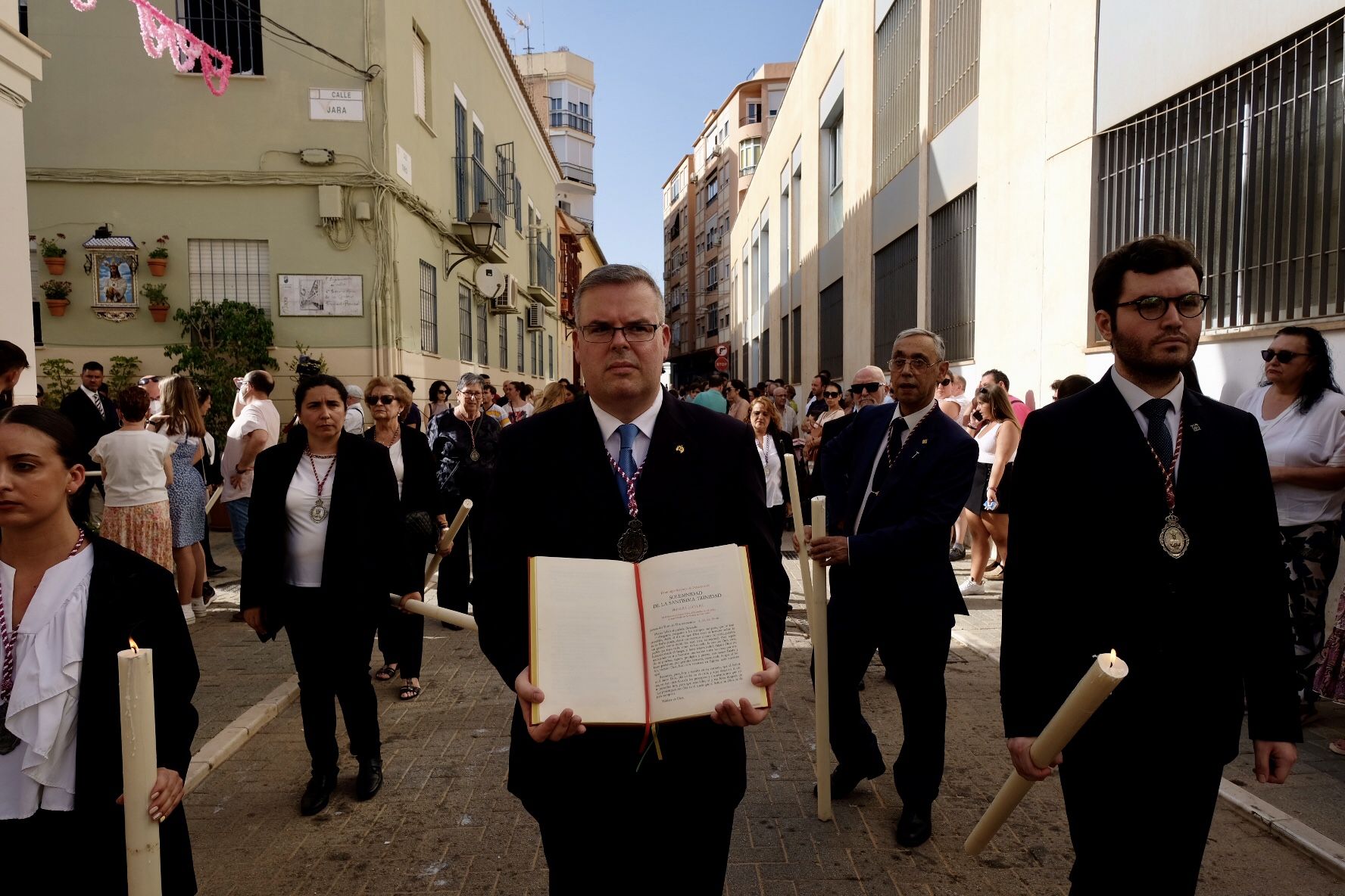 Las imágenes de la procesión de la Virgen de la Trinidad