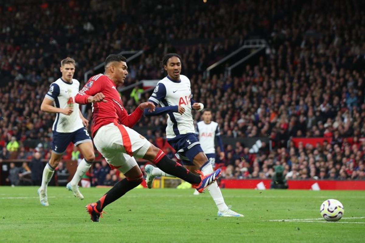 Caemiro ante el Tottenham