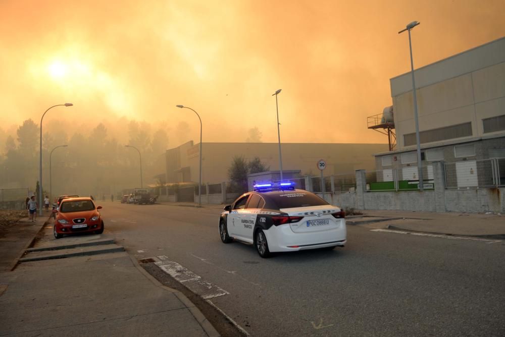 Incendio en Castroagudín