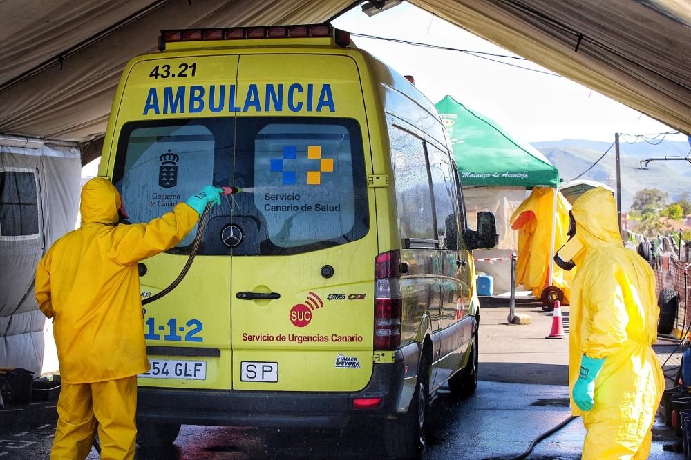 Desinfección ambulancias-Covid-19