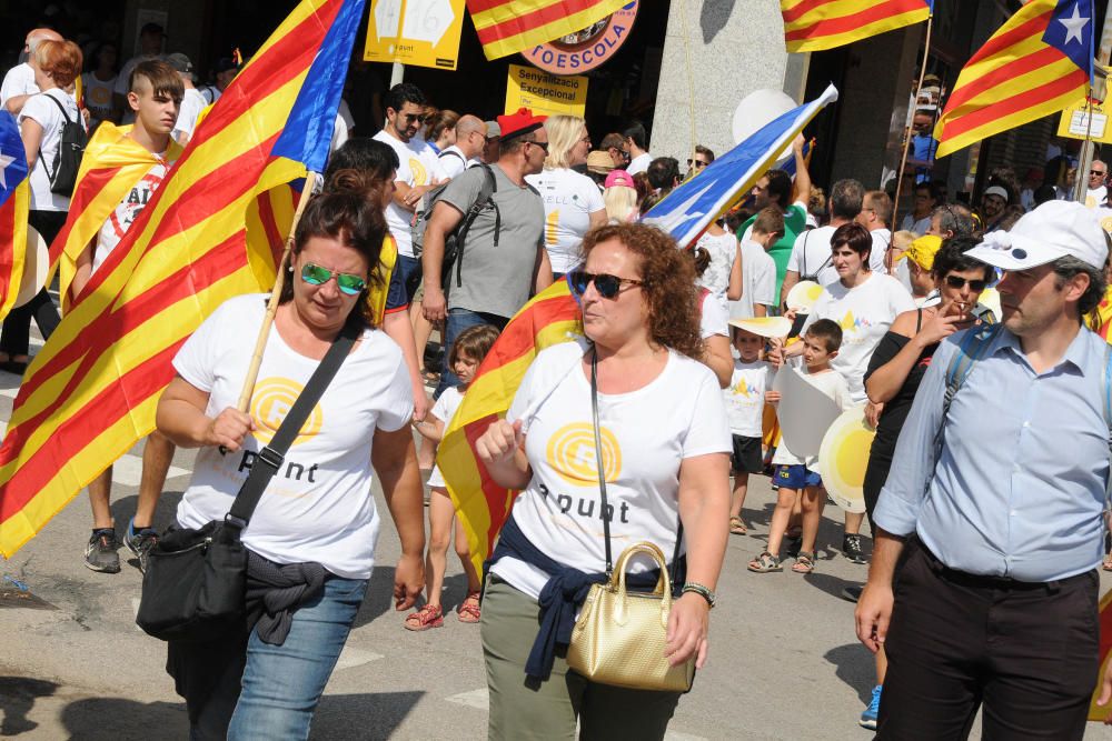 Macrogaleria de la Diada a Berga