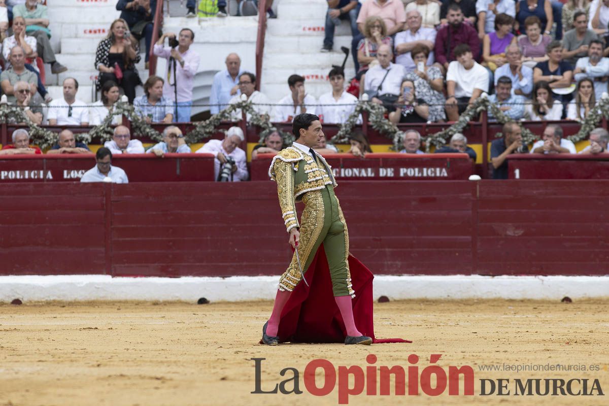 Cuarta corrida en la Feria Taurina de Murcia (Castella, Manzanares y Ureña)