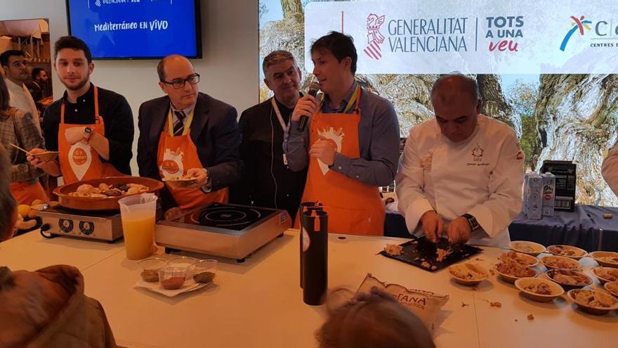 Torrent presenta su Arròs Rosejat o Cassola de Sant Blai en Fitur