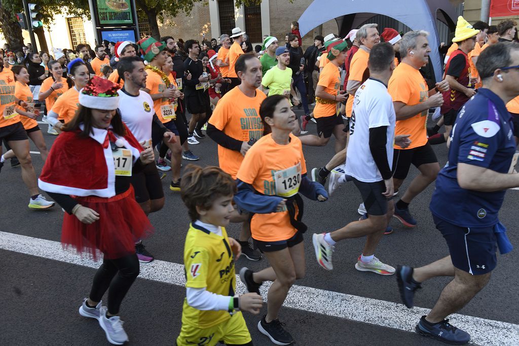 La San Silvestre 2025 en Murcia, en fotografías