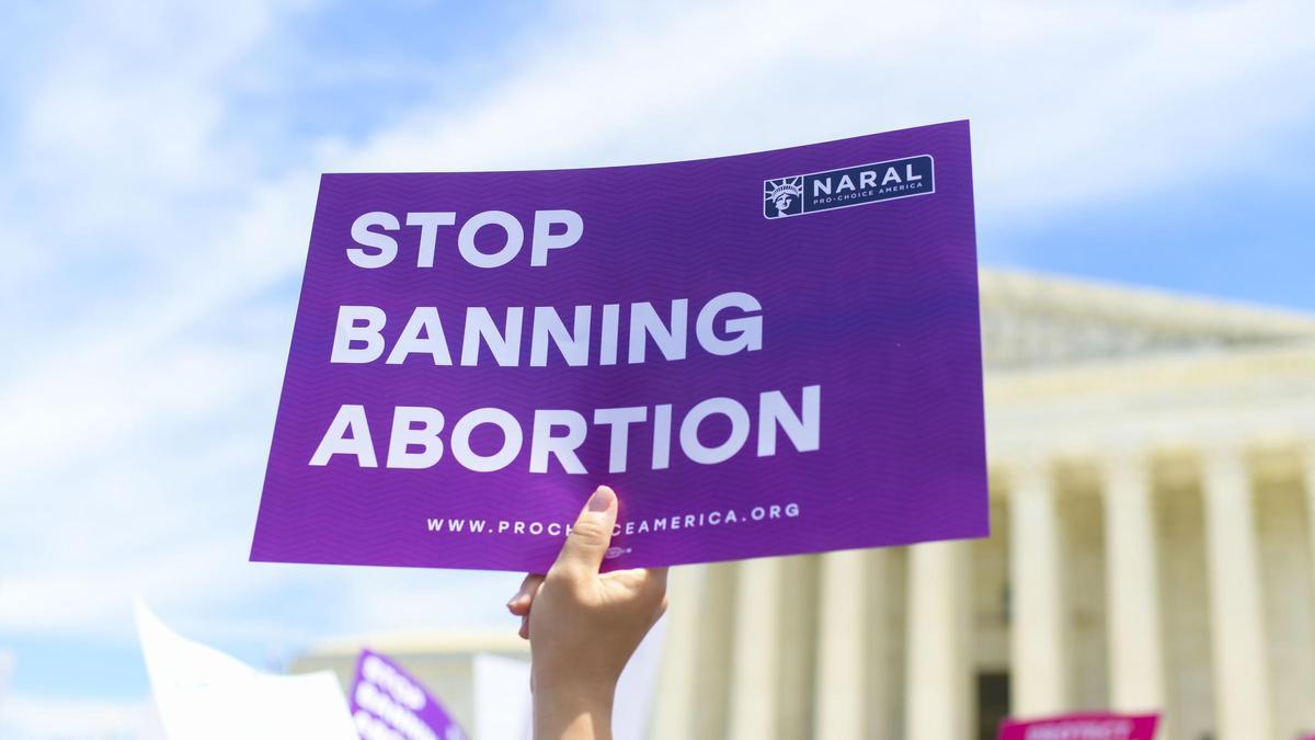 Protestas contra la ley del aborto de Texas ante el Supremo de Estados Unidos.