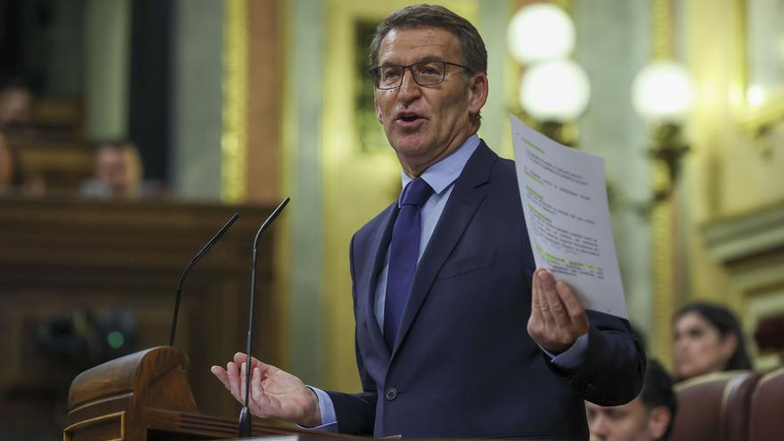 “Tendrá lo que quiere, pero también un Gobierno imposible que sufriremos todos los españoles”, Feijóo responde a Sánchez en el debate de investidura