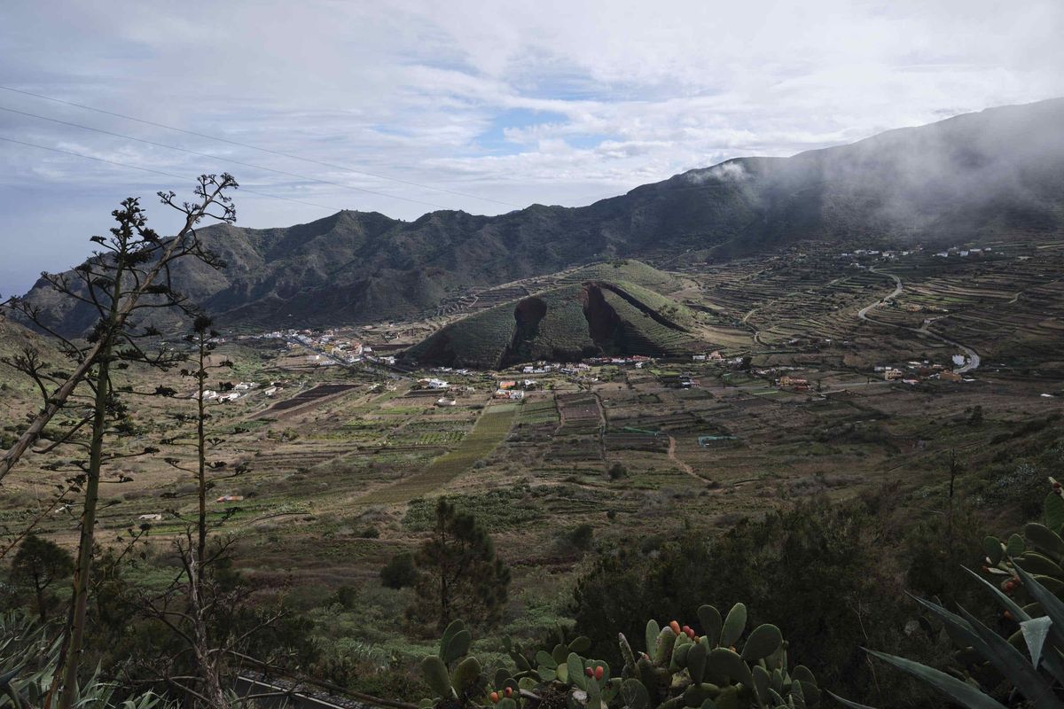 El Valle de El Palmar, en Buenavista del Norte